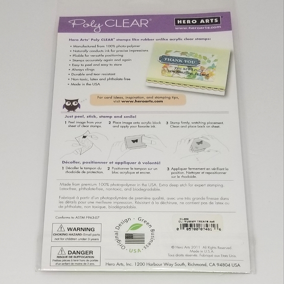 Hero Arts New and Lightly Used Clear Photopolymer Stamp Sets- Flowers~ Birthday~ - Picture 11 of 16